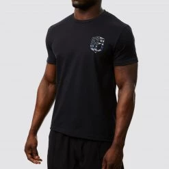 Born Primitive Honor The Fallen 2.0 T-Shirt (Thin Blue Line Police Edition)