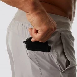 Born Primitive Bottoms The Versatile Short W/ Compression (Cool Grey W/ Storm Compression Liner)