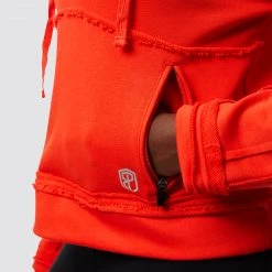 Born Primitive The Stitch Hoodie (Day Glow Orange) Clearance Vault