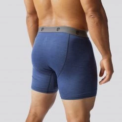 Born Primitive Bottoms Ball Paradise Boxer Briefs (Navy Blue)