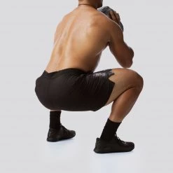 Born Primitive Training Shorts (Thin Blue Line) Patriotic