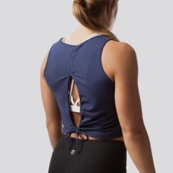 Born Primitive The Hurricane Crop Tank (AScudds- Navy) Tops