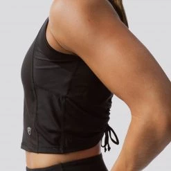 Born Primitive T-Shirts & Tanks The Hurricane Crop Tank (AScudds- Black)