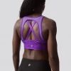 Born Primitive X-Factor Sports Bra (Purple Shimmer) Clearance Vault