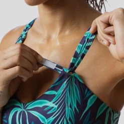 Born Primitive The Milk And Muscles Nursing Sports Bra (Teal Tropics) Clearance Vault