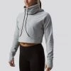 Born Primitive Cowl At The Half Moon Crop (Heather Grey)