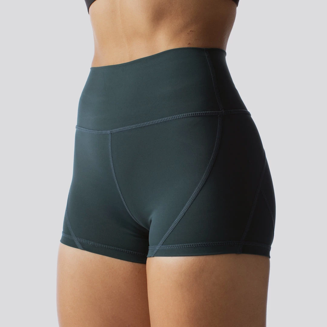 Born Primitive Your Go To Booty Shorts (Deep Teal) 3 Born Primitive Your Go To Booty Shorts (Deep Teal)