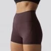 Born Primitive Your Go To Booty Shorts (Deep Plum)