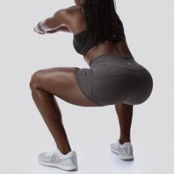 Born Primitive Your New Favorite Booty Shorts 2.0 (Heather Black) Bottoms