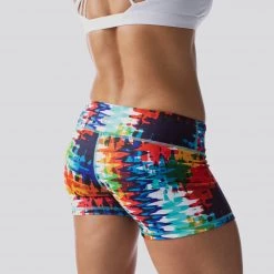 Born Primitive Clearance Vault Double Take Booty Shorts (Cardiotonic)