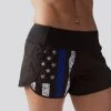 Born Primitive Free Flow Shorts (Thin Blue Line) Patriotic 2 Born Primitive Free Flow Shorts (Thin Blue Line) Patriotic
