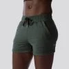 Born Primitive Athleisure Female Lounge Shorts (Evergreen)