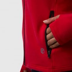 Born Primitive Unmatched Moto Zip Up (Lava)