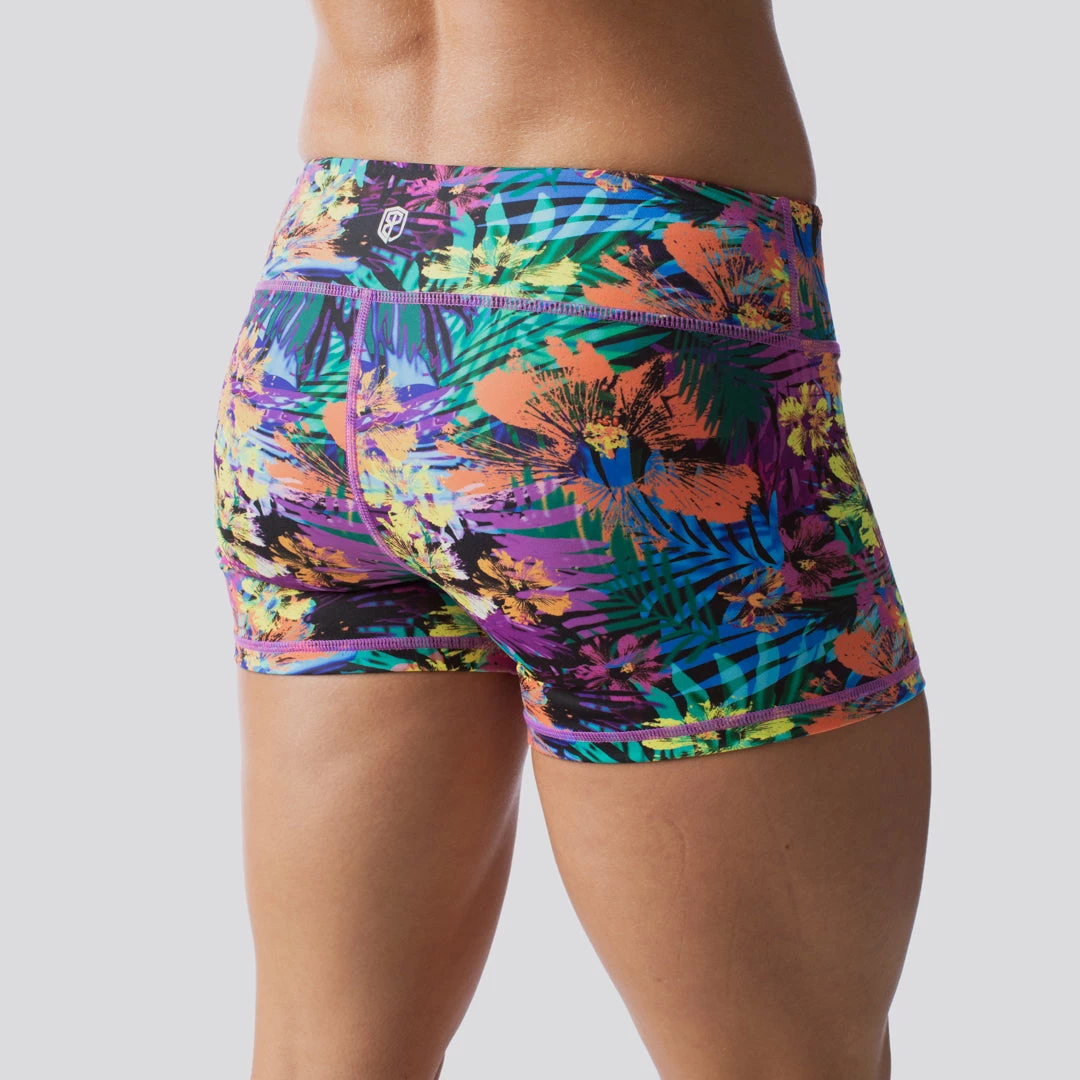 Born Primitive Double Take Booty Shorts (Technicolor Jungle) 4 Born Primitive Double Take Booty Shorts (Technicolor Jungle)
