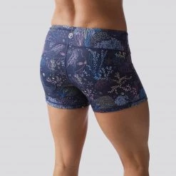 Born Primitive Clearance Vault Double Take Booty Shorts (Mermaid)