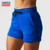 Born Primitive Female Lounge Shorts (Electric Royal) Bottoms