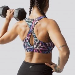 Born Primitive Clearance Vault Infinity Sports Bra (Rainbow Prism)