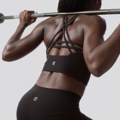 Born Primitive Sports Bras Crossfire Sports Bra (Black)