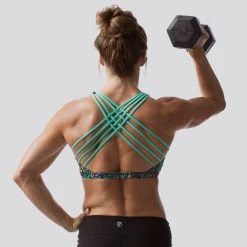 Born Primitive Clearance Vault Vitality Sports Bra (Tropical Escape)