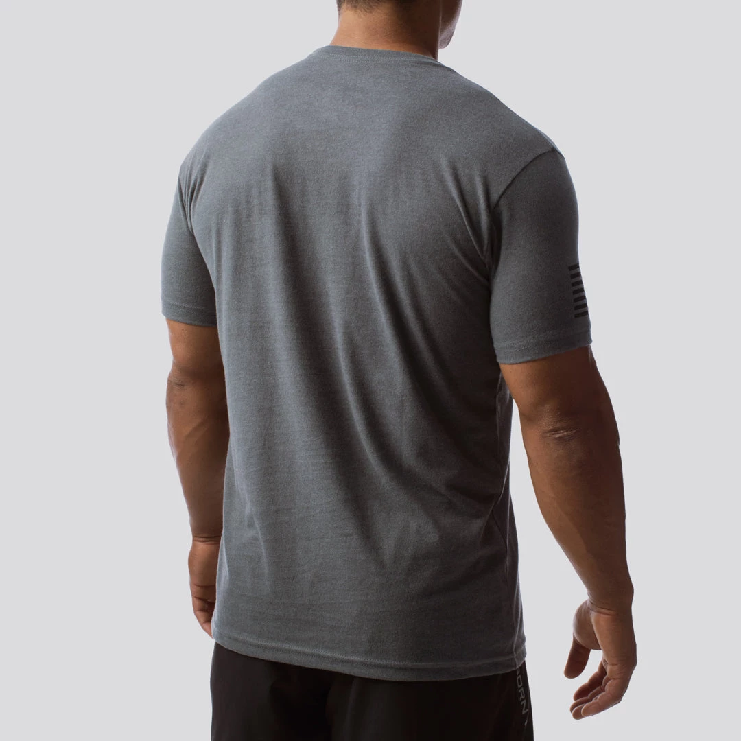 Born Primitive Tops American Original T-Shirt (Heather Metal) 4 Born Primitive Tops American Original T-Shirt (Heather Metal)