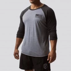 Born Primitive Athleisure American Protector 2.0 Unisex Raglan (Black)