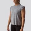 Born Primitive Tops The Captivate Muscle Tee (Heather Grey)