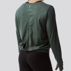 Born Primitive Athleisure Warm Up (Evergreen) Tops