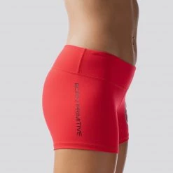 Born Primitive Renewed Vigor Booty Shorts (Red) Clearance Vault