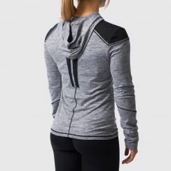 Born Primitive Tops The Quick Run Athleisure Hoodie (Heather Grey)