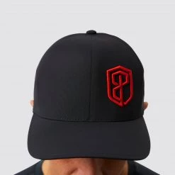 Born Primitive FlexFit Delta Hat (Thin Red Line)