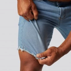 Born Primitive FLEX Stretchy Jorts (Denim) Bottoms