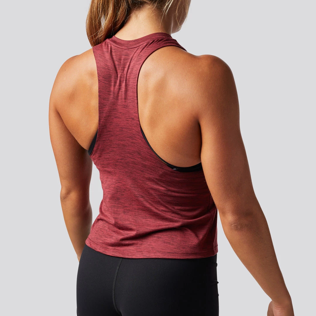 Born Primitive The Elevate Crop 2.0 (Maroon) T-Shirts & Tanks 4 Born Primitive The Elevate Crop 2.0 (Maroon) T-Shirts & Tanks