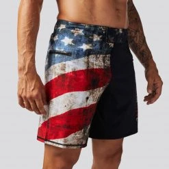 Born Primitive American Defender Shorts 3.0 Velcro Closure (Patriot)