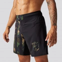 Born Primitive American Defender Shorts 3.0 Velcro Closure (Woodland Patriot)