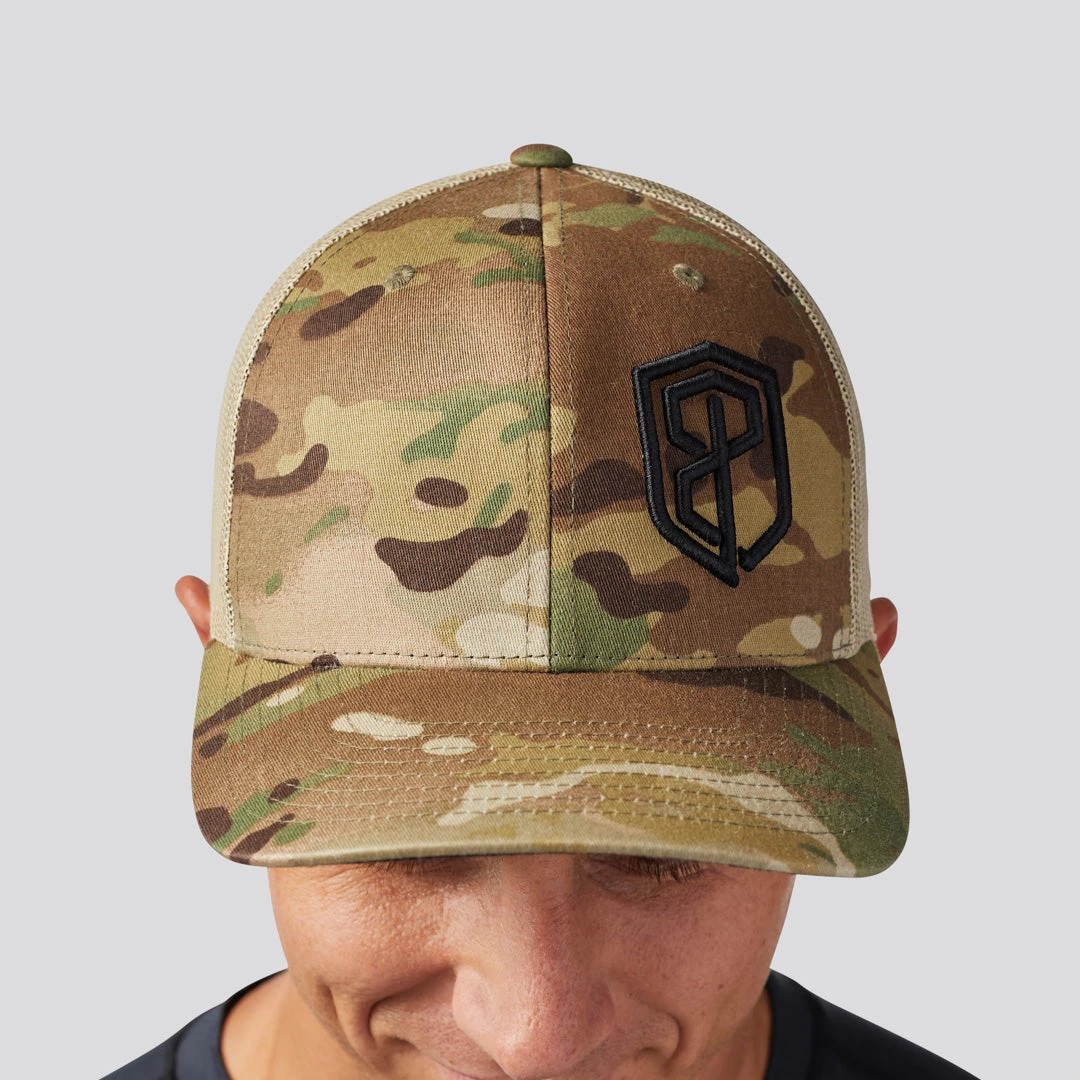 Born Primitive Trucker Hat (Multicam With Tan Mesh) Accessories/Hats 3 Born Primitive Trucker Hat (Multicam With Tan Mesh) Accessories/Hats