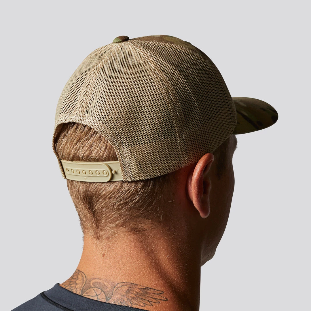 Born Primitive Trucker Hat (Multicam With Tan Mesh) Accessories/Hats 4 Born Primitive Trucker Hat (Multicam With Tan Mesh) Accessories/Hats
