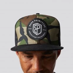 Born Primitive American Original Snapback Hat (Woodland)