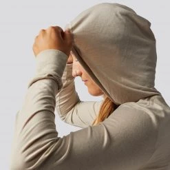 Born Primitive Athlete Driven Cropped T-Shirt Hoodie (Heather Dust) Athleisure