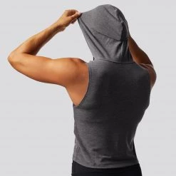 Born Primitive Good Vibes Cropped Tank (Grey) T-Shirts & Tanks