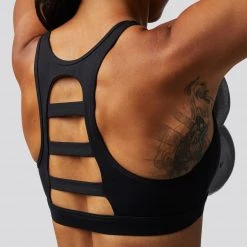 Born Primitive Sports Bras Step It Up Sports Bra (Black)