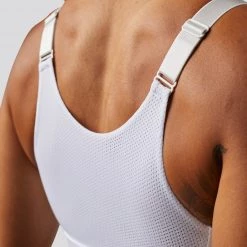 Born Primitive The Zip Front Sports Bra (White) Clearance Vault