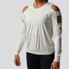 Born Primitive Cold Shoulder Long-Sleeve (White)