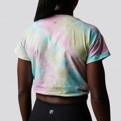 Born Primitive Clearance Vault The Cropped Tie Dye Tee (Rainbow)
