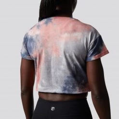 Born Primitive The Cropped Tie Dye Tee (Dusk) Clearance Vault