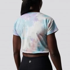 Born Primitive Clearance Vault The Cropped Tie Dye Tee (Pastel)
