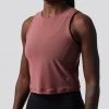 Born Primitive Strong Is Beautiful Mesh Tank (Mauve) Tops