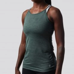 Born Primitive The Latitude Tank (Evergreen) Tops
