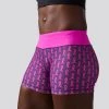 Born Primitive Double Take Booty Shorts (Bright Pink Edition-Ribbons)