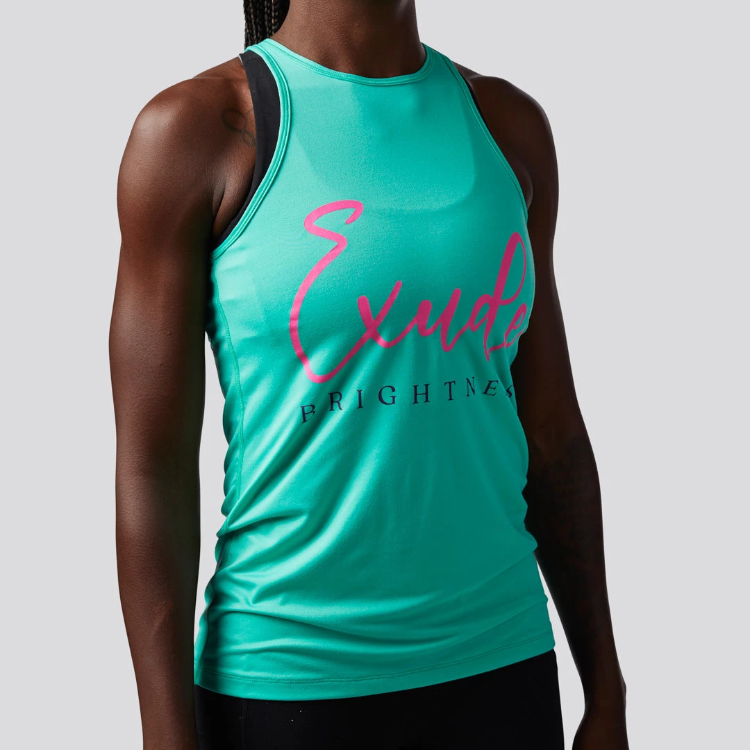 Born Primitive The Edge Tank (Teal-Bright Pink Edition) Clearance Vault 4 Born Primitive The Edge Tank (Teal-Bright Pink Edition) Clearance Vault