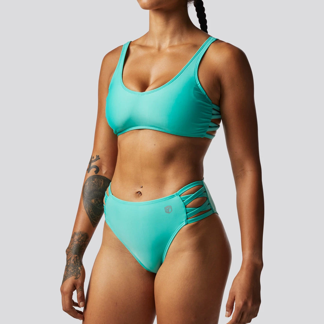 Born Primitive Ripple Bikini Top (Teal) Clearance Vault 5 Born Primitive Ripple Bikini Top (Teal) Clearance Vault